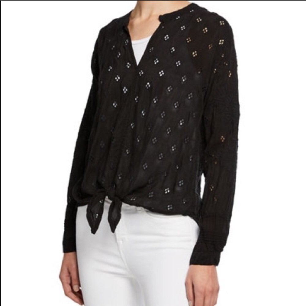 Johnny Was Hunter Blouse